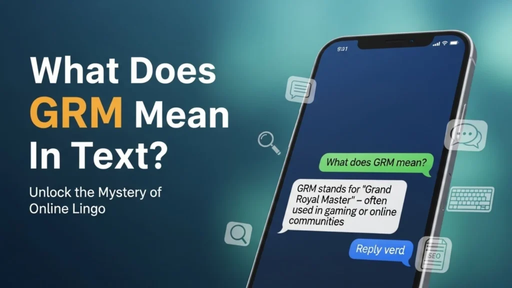 grm mean in text