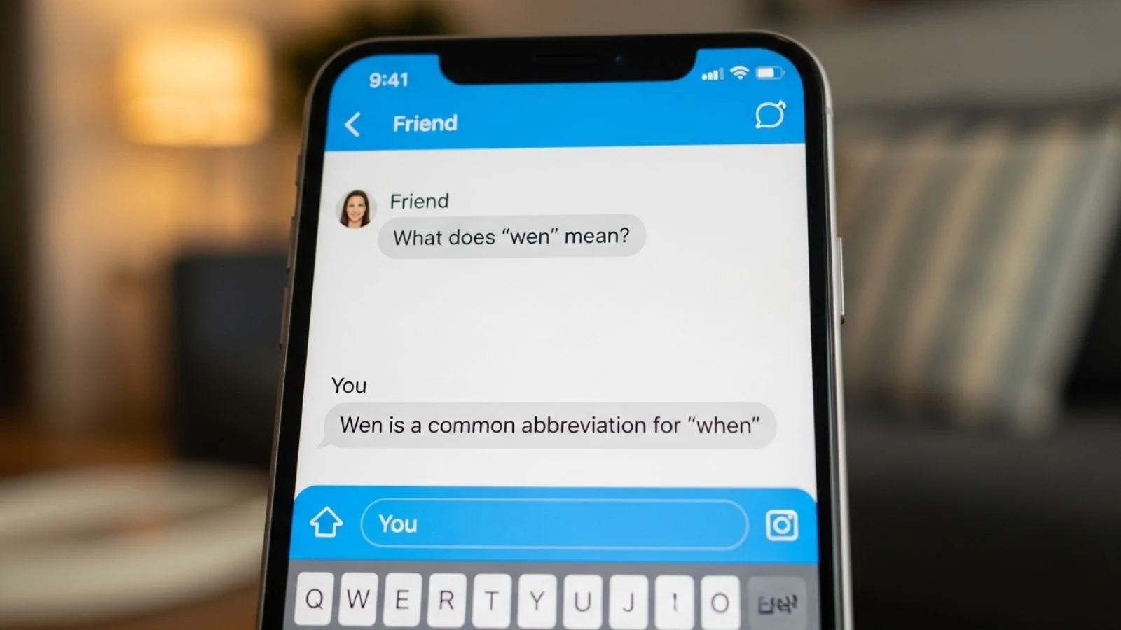 what does wen mean in text