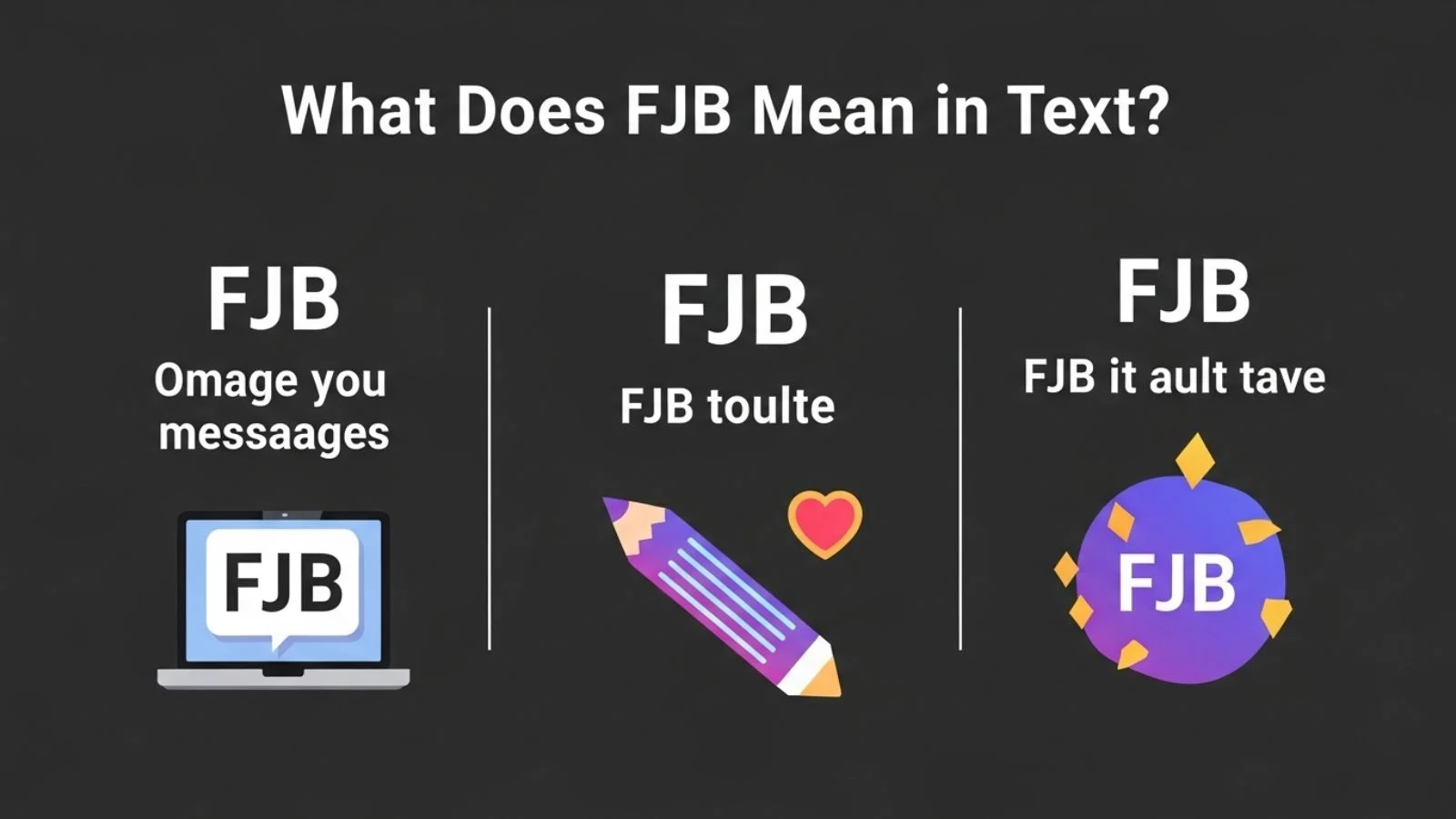 what does fjb mean in text