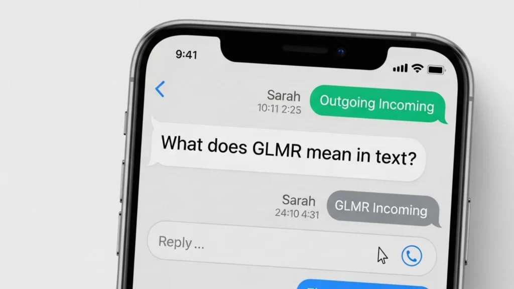 what does glmr mean in text