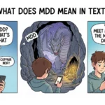 what does mdd mean in text