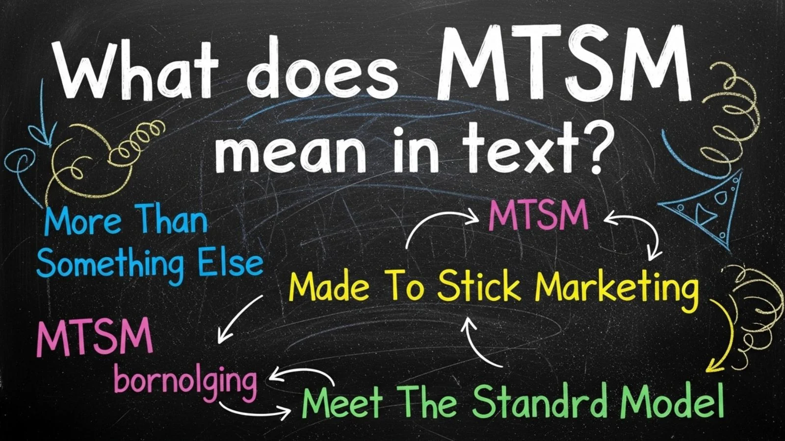 what does mtsm mean in text