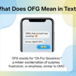 what does ofg mean in text