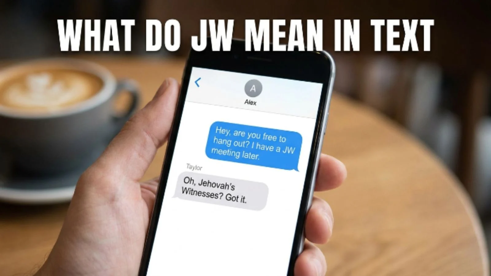 what do jw mean in text