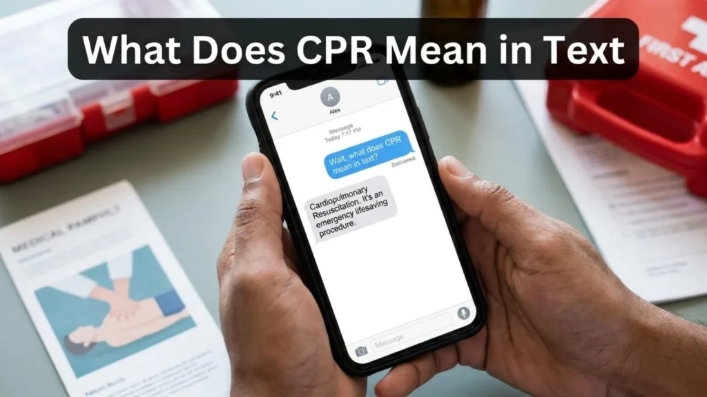 what does cpr mean in text