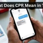 what does cpr mean in text