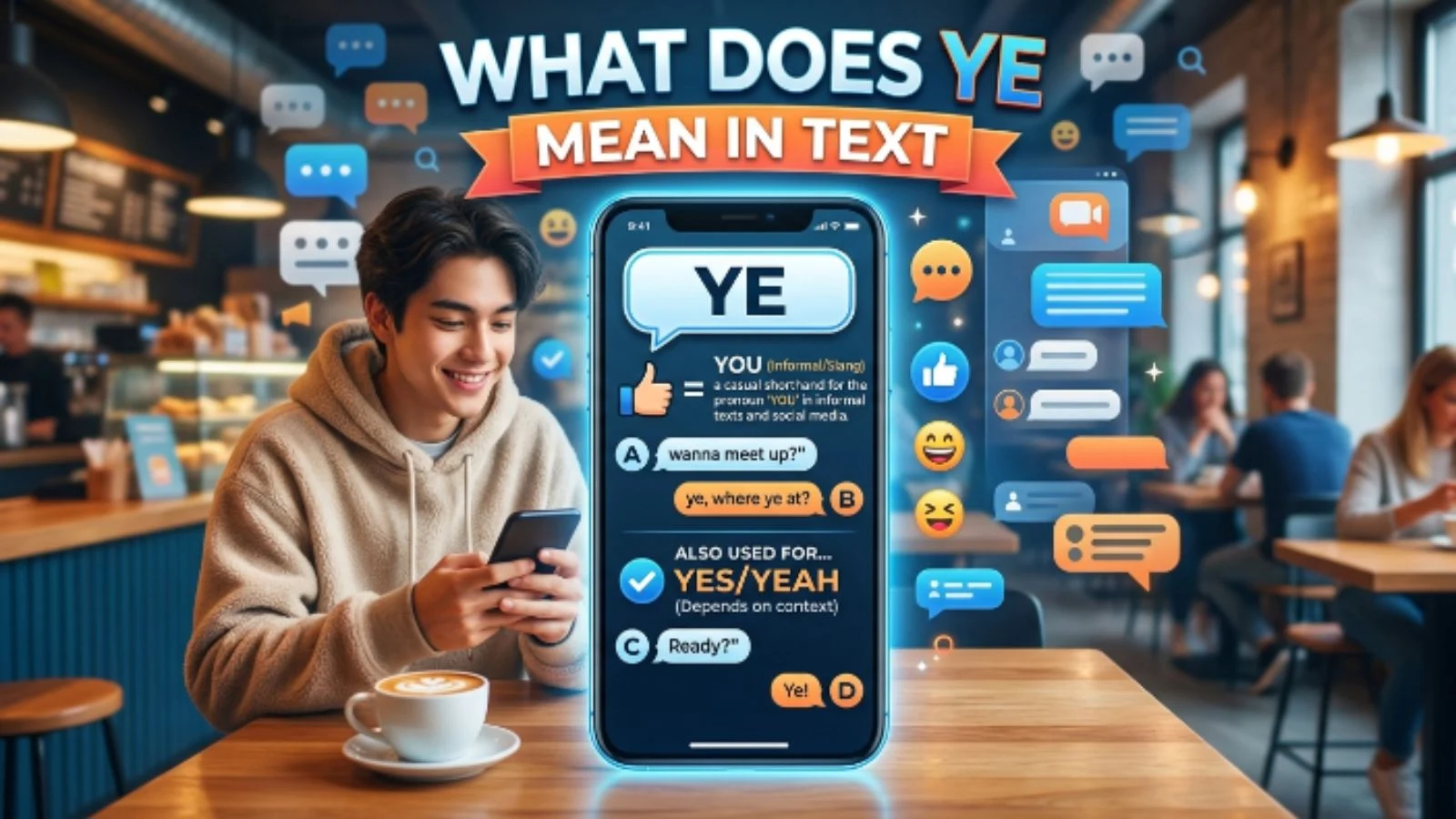 what does ye mean in text