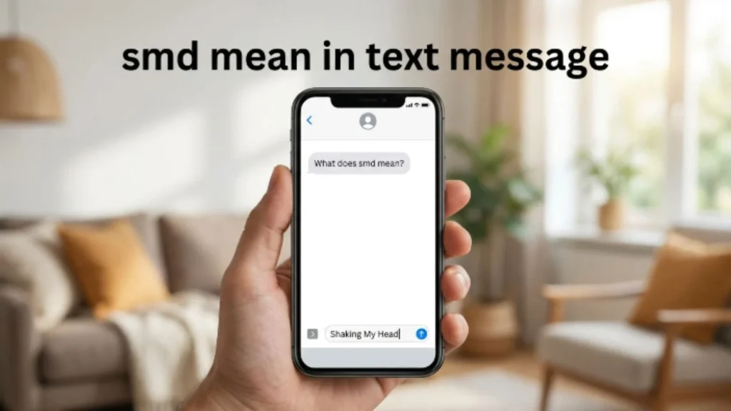 smd mean in text message