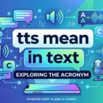 tts mean in text
