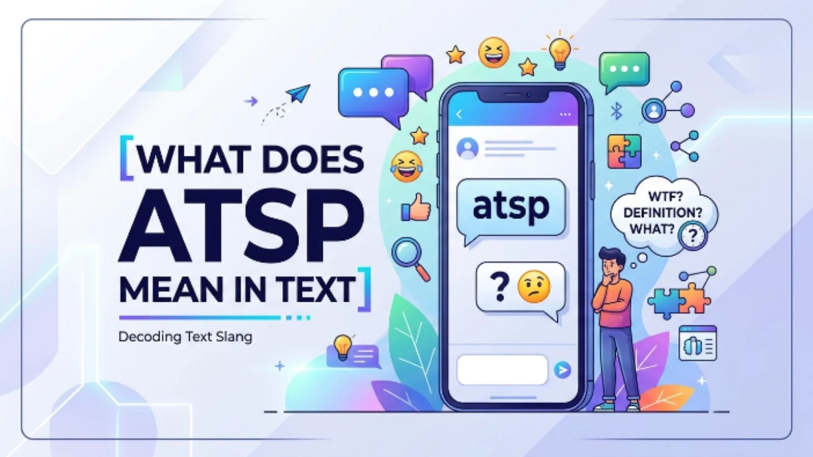 what does atsp mean in text