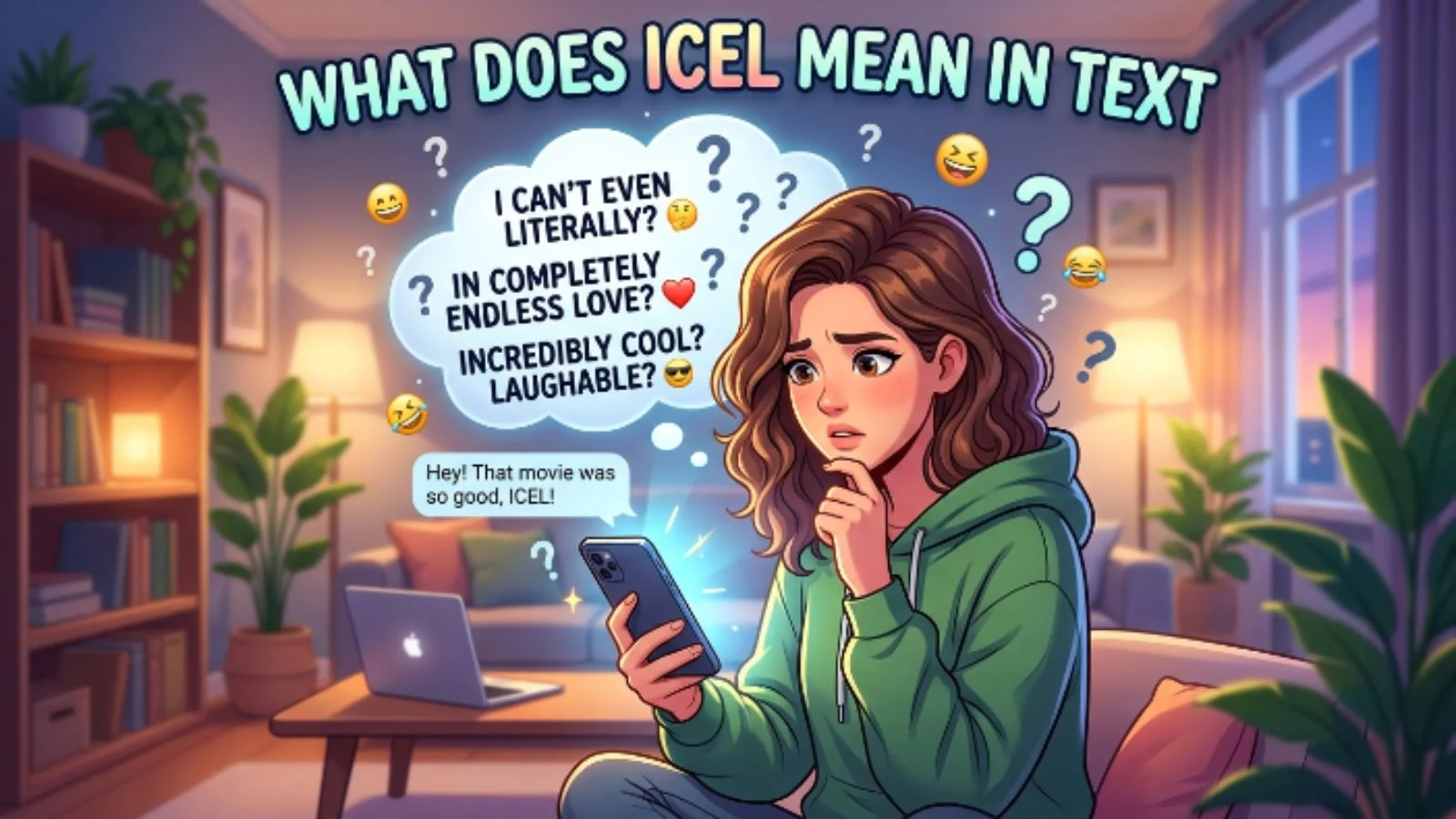 what does icel mean in text