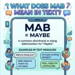 what does mab mean in text