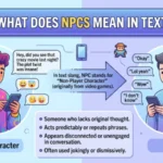 what does npcs mean in text