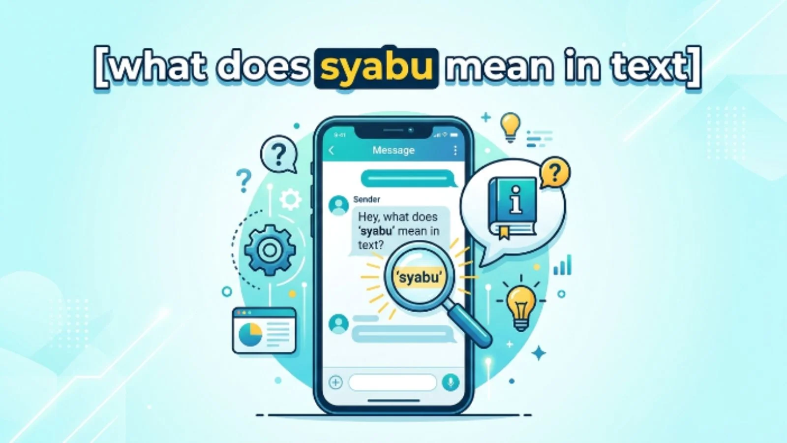 what does syabu mean in text