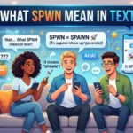 what spwn mean in text